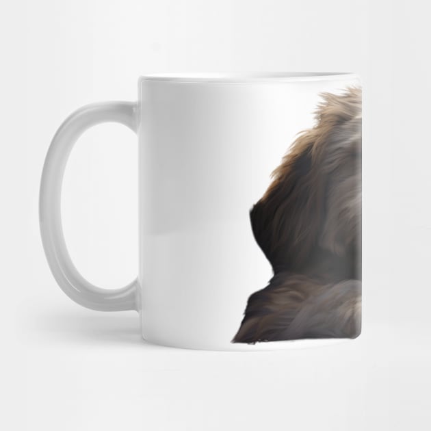 Cozy Canine Morning Brew by vk09design